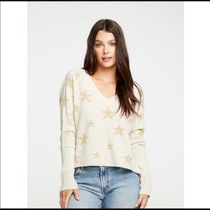 Chaser Star raglan pullover NWT
